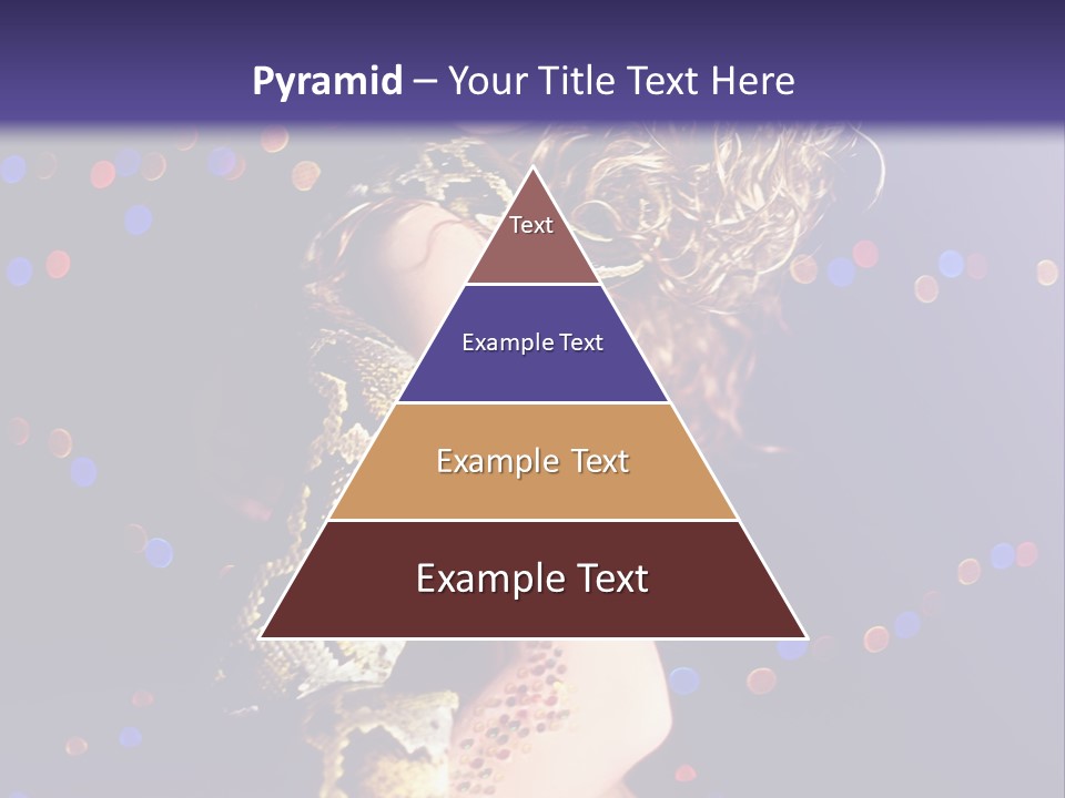 Skin Attractive Model PowerPoint Template