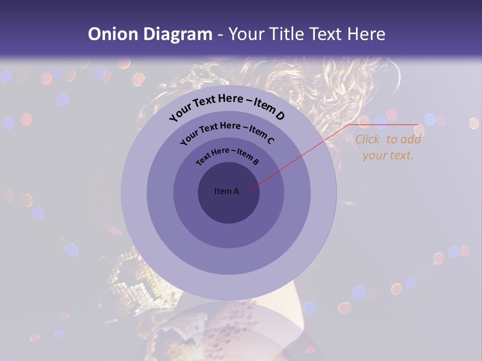 Skin Attractive Model PowerPoint Template