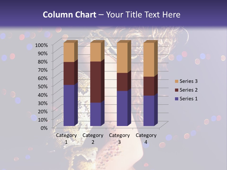 Skin Attractive Model PowerPoint Template
