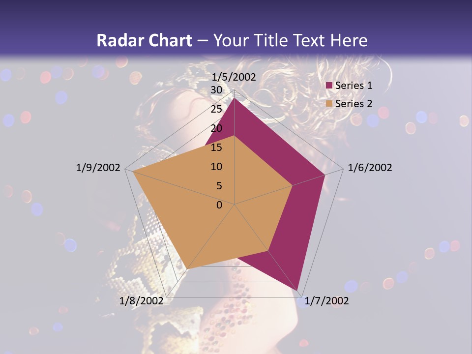 Skin Attractive Model PowerPoint Template