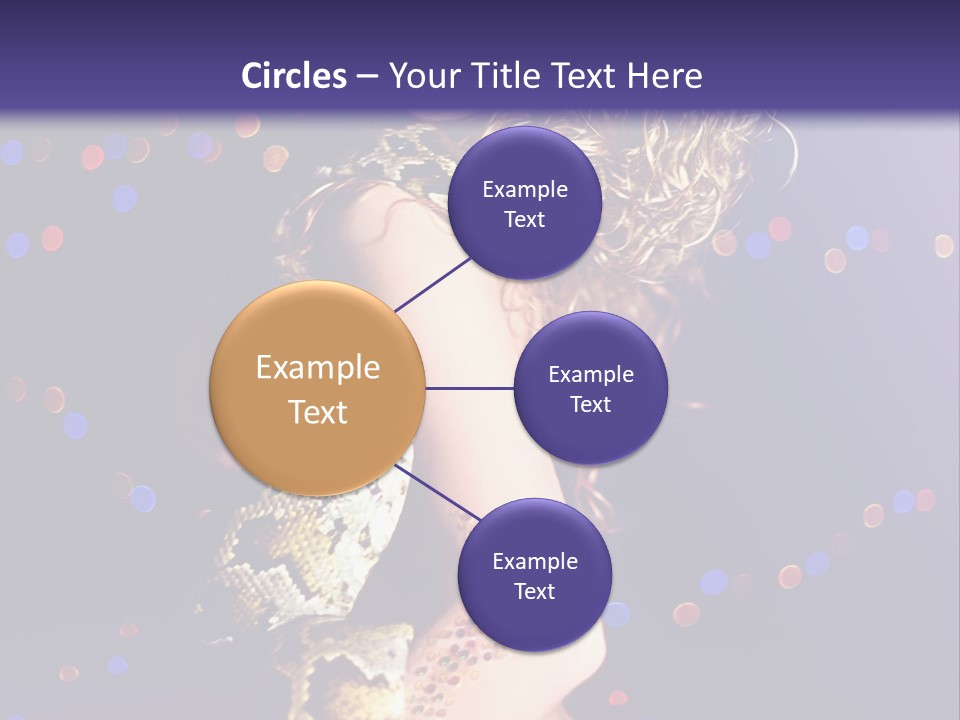 Skin Attractive Model PowerPoint Template