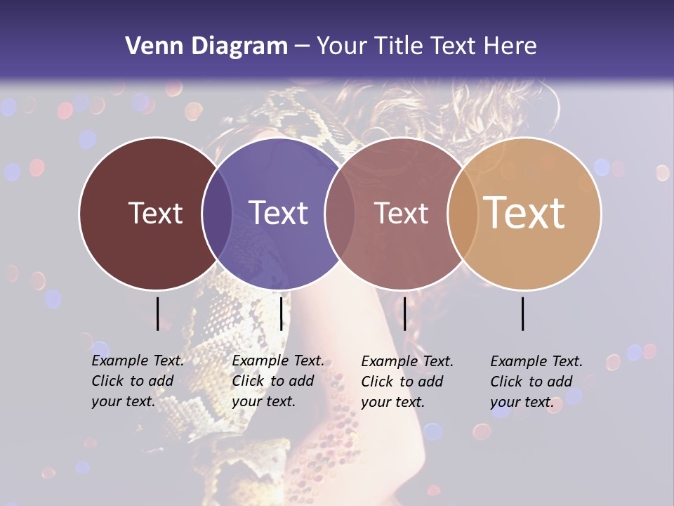 Skin Attractive Model PowerPoint Template