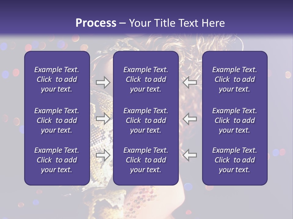 Skin Attractive Model PowerPoint Template