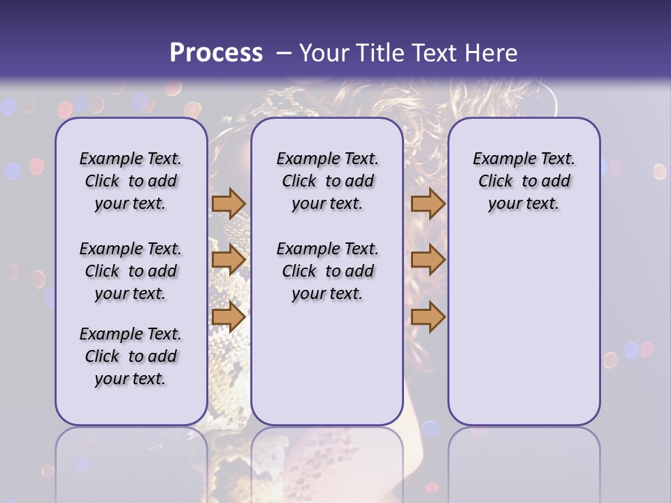 Skin Attractive Model PowerPoint Template