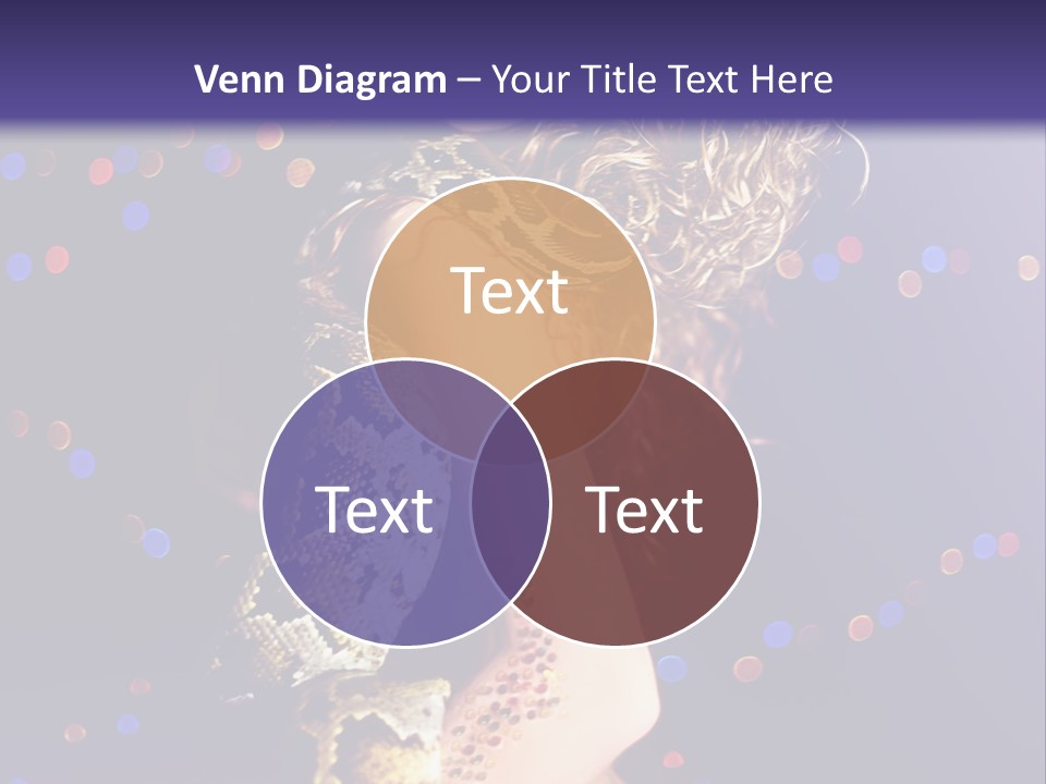 Skin Attractive Model PowerPoint Template