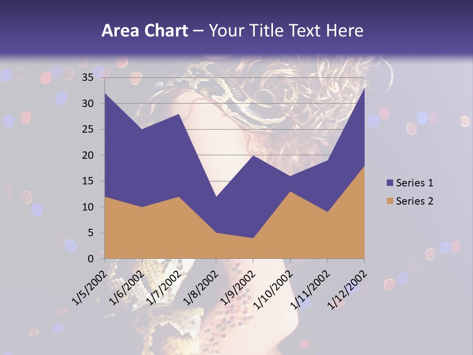Skin Attractive Model PowerPoint Template