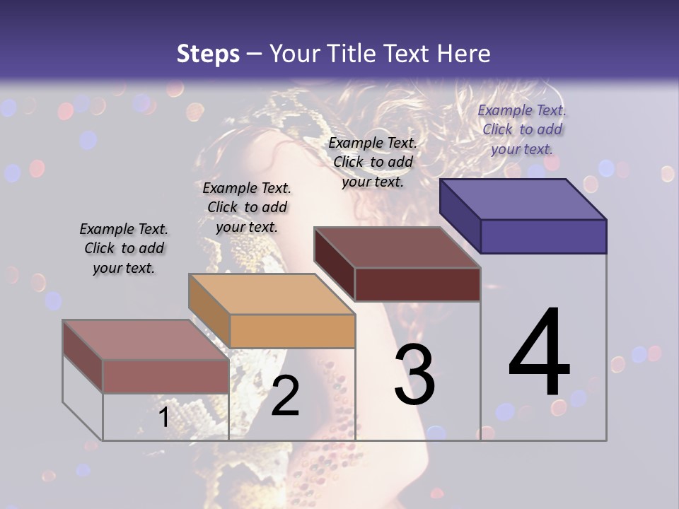 Skin Attractive Model PowerPoint Template