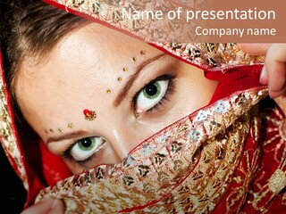 India Princess Vintage PowerPoint Template