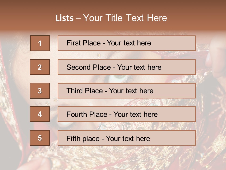 India Princess Vintage PowerPoint Template