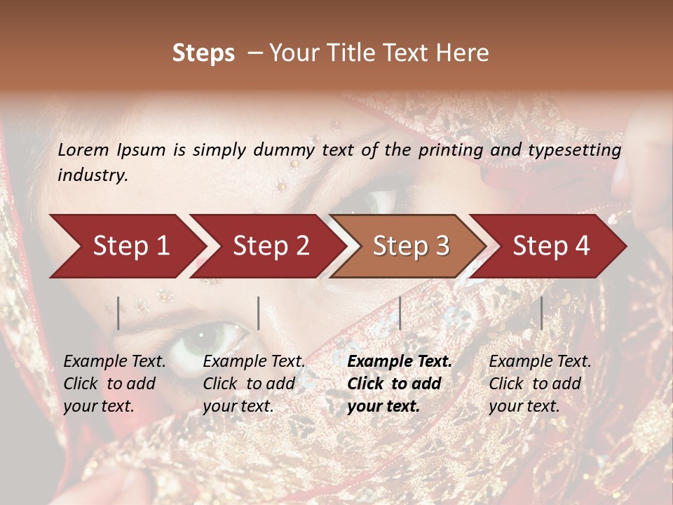 India Princess Vintage PowerPoint Template