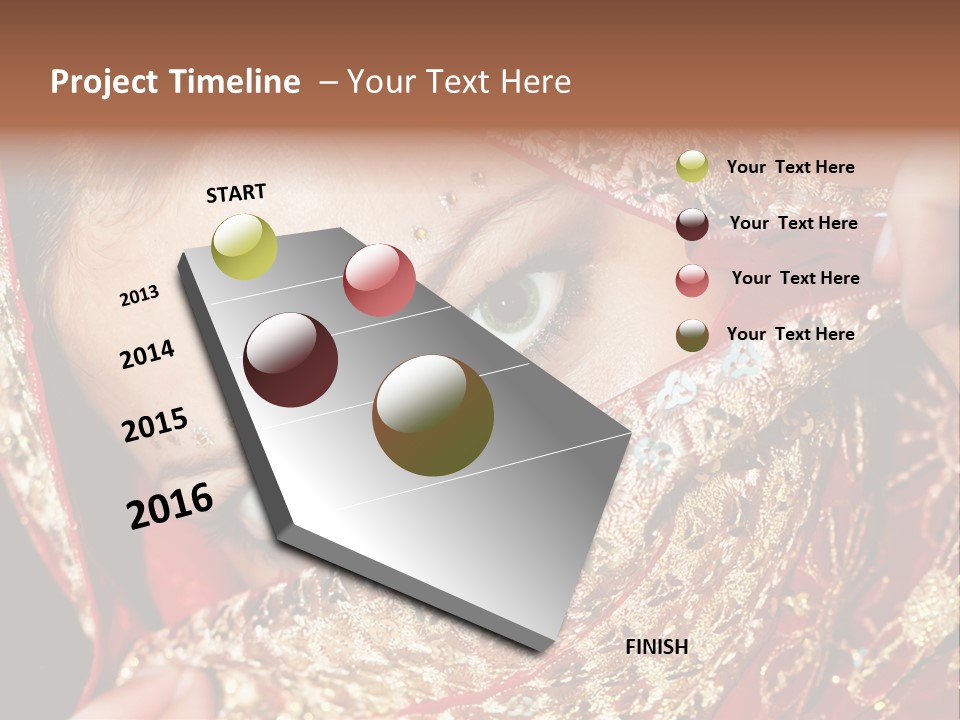 India Princess Vintage PowerPoint Template