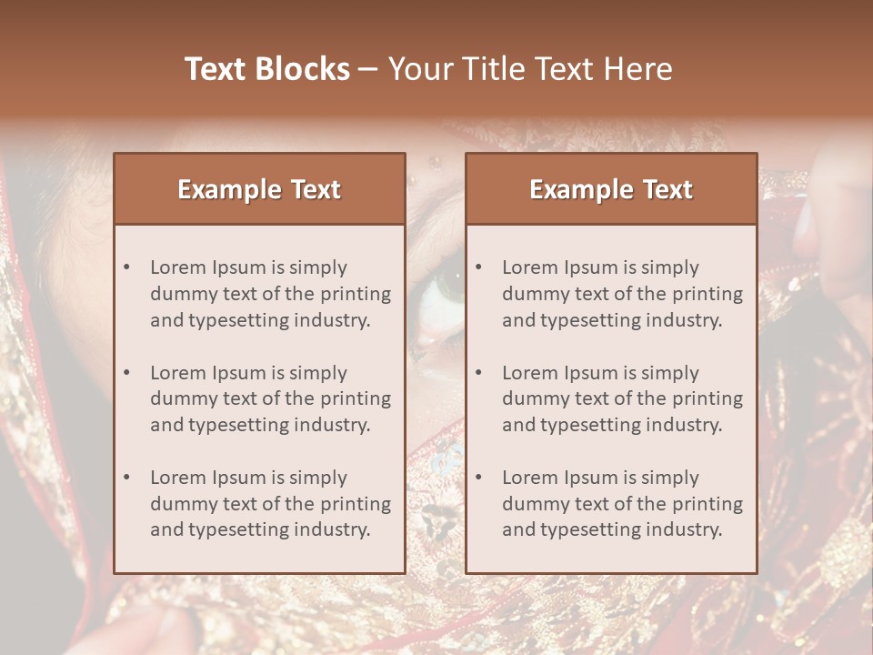 India Princess Vintage PowerPoint Template