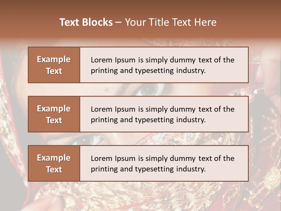 India Princess Vintage PowerPoint Template