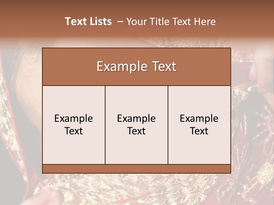 India Princess Vintage PowerPoint Template