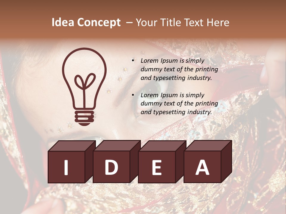 India Princess Vintage PowerPoint Template