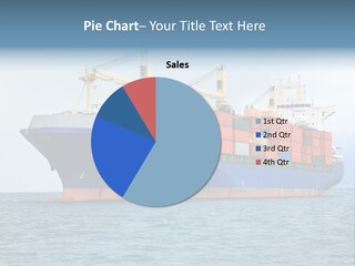 Ocean Logistics Ship PowerPoint Template