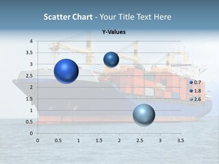 Ocean Logistics Ship PowerPoint Template