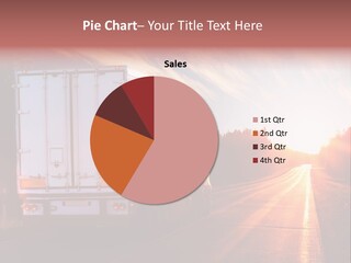 Truck Highway Professional PowerPoint Template