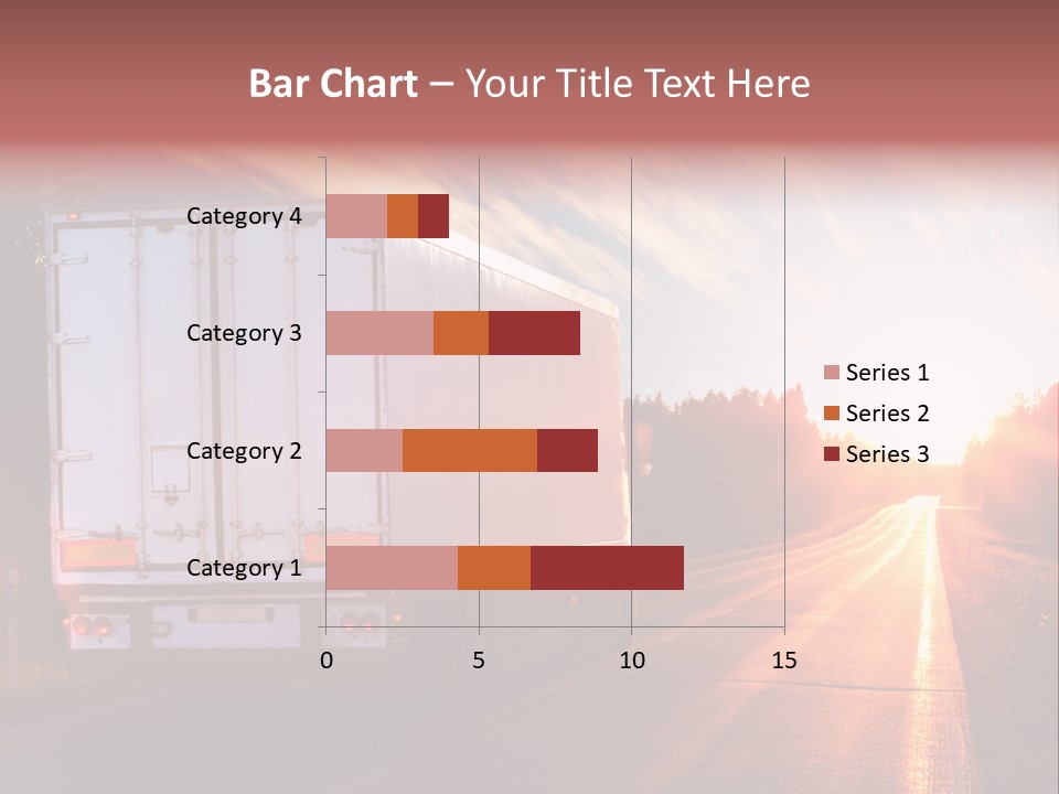 Truck Highway Professional PowerPoint Template