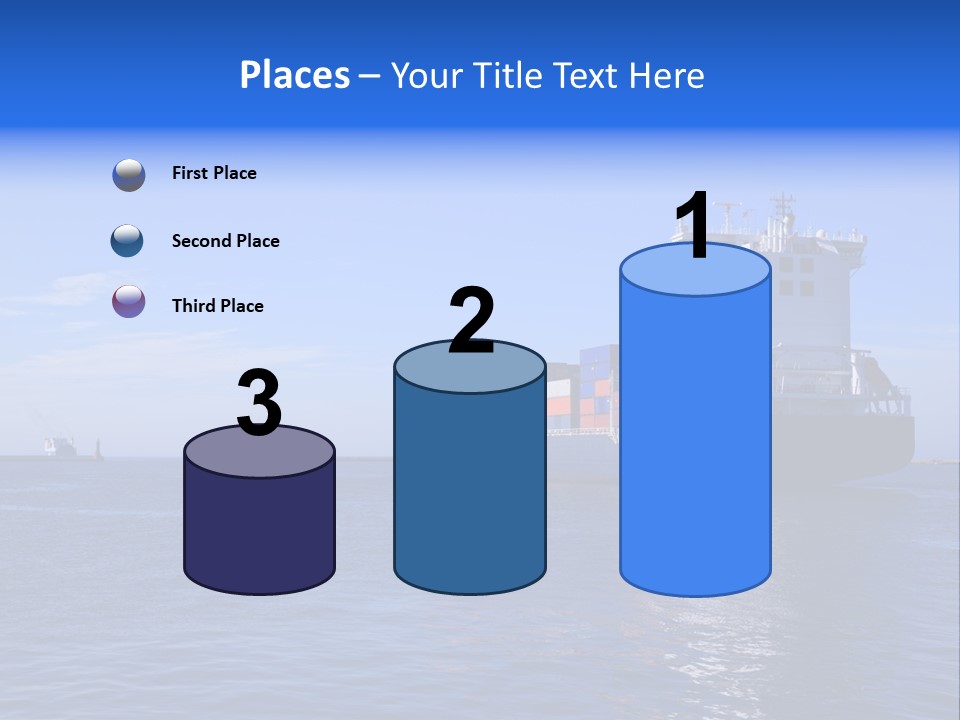 Orange Sky Commerce PowerPoint Template