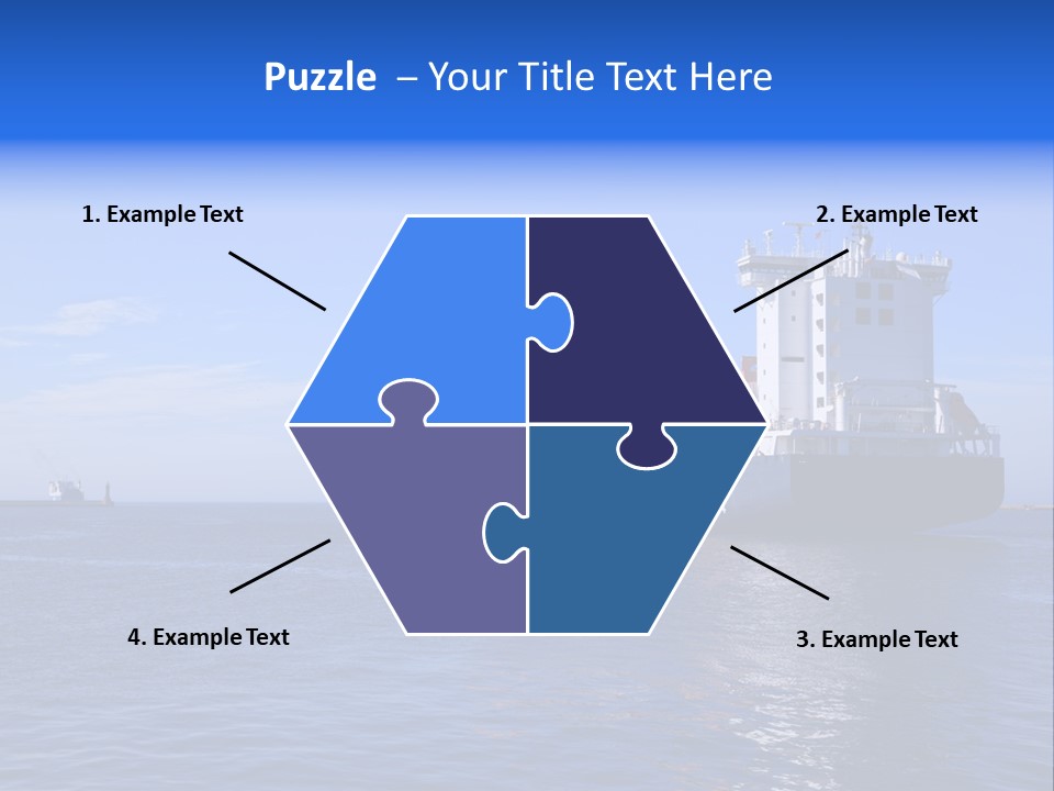 Orange Sky Commerce PowerPoint Template