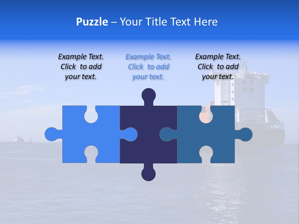 Orange Sky Commerce PowerPoint Template