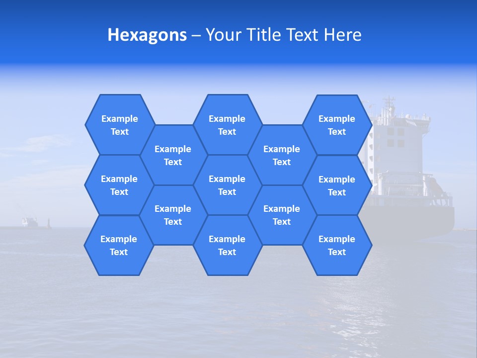 Orange Sky Commerce PowerPoint Template