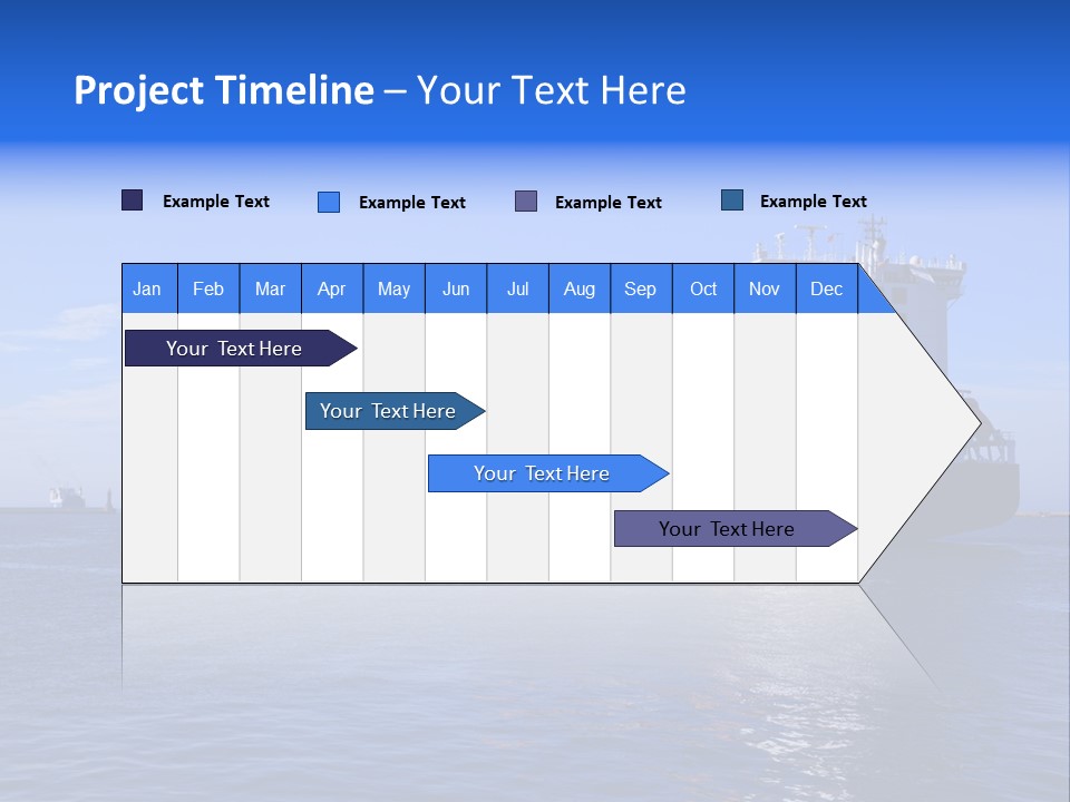 Orange Sky Commerce PowerPoint Template