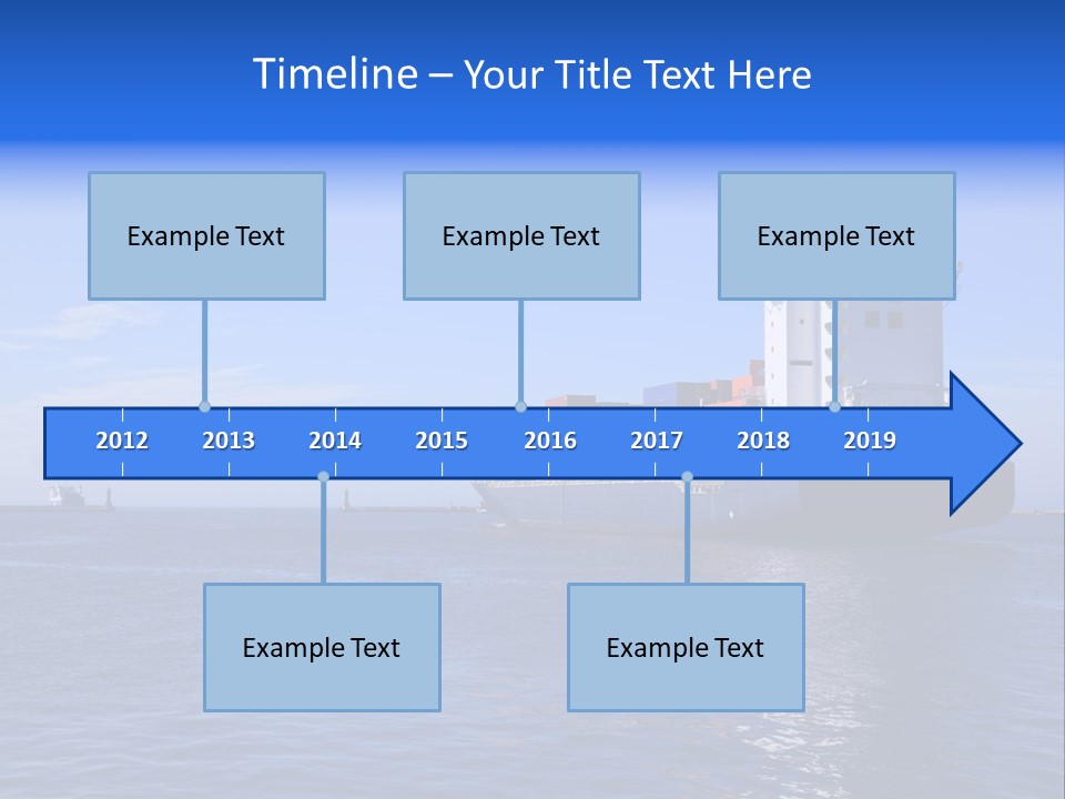 Orange Sky Commerce PowerPoint Template