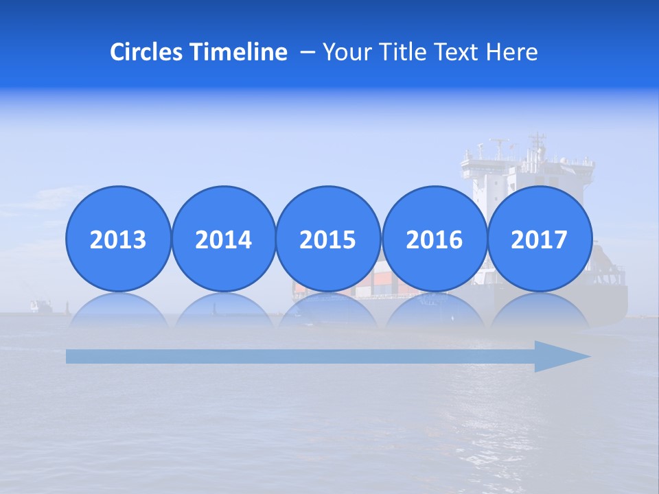 Orange Sky Commerce PowerPoint Template