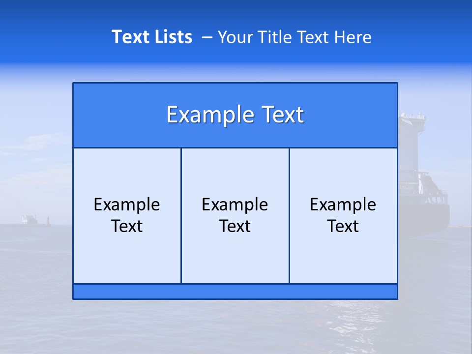 Orange Sky Commerce PowerPoint Template