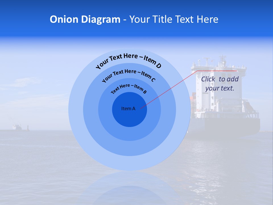 Orange Sky Commerce PowerPoint Template