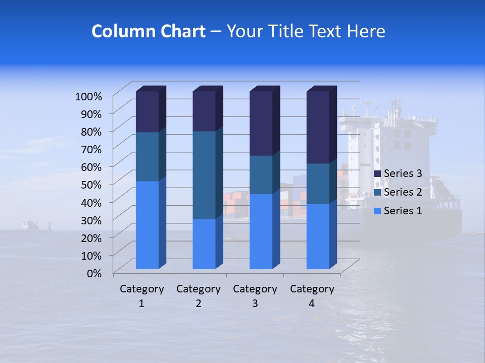 Orange Sky Commerce PowerPoint Template