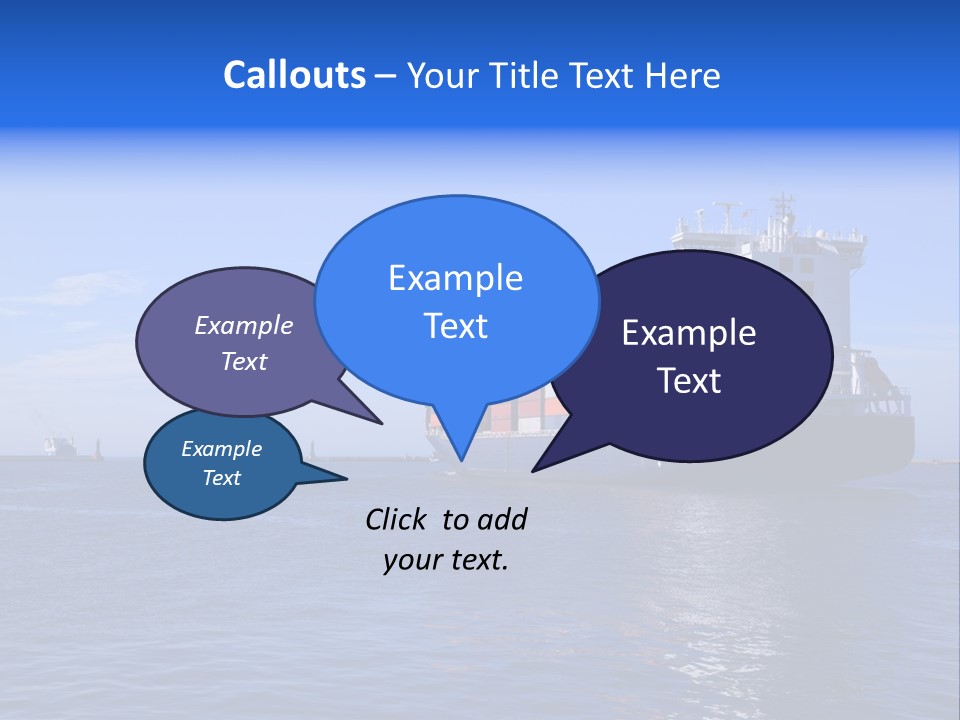 Orange Sky Commerce PowerPoint Template