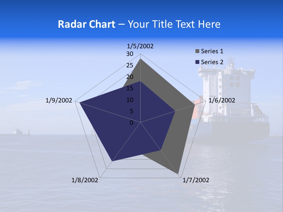 Orange Sky Commerce PowerPoint Template