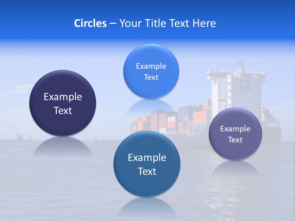 Orange Sky Commerce PowerPoint Template