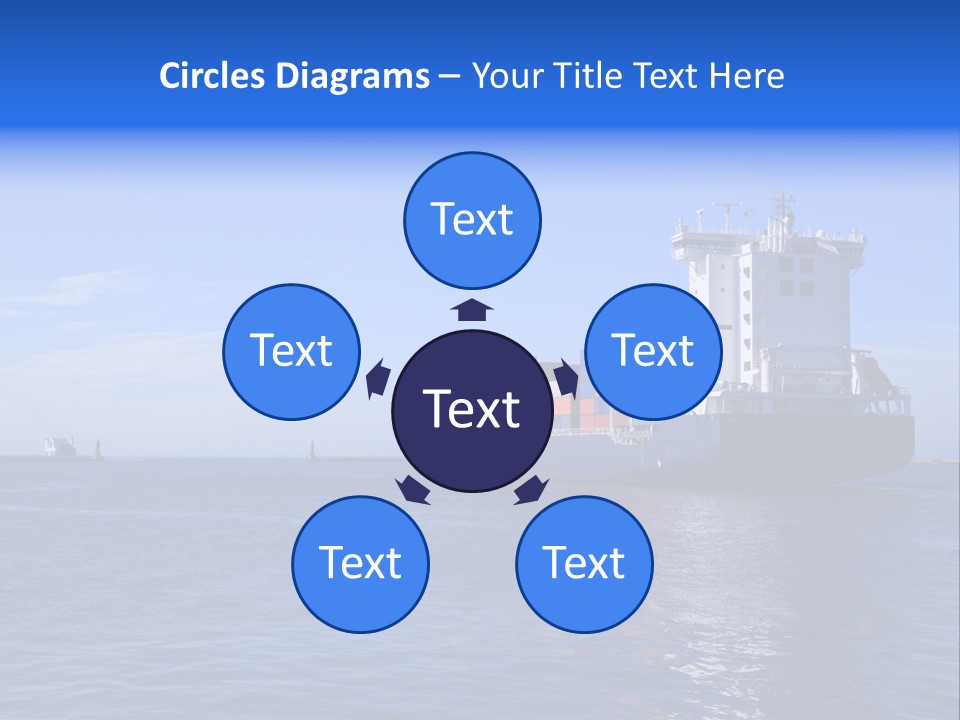 Orange Sky Commerce PowerPoint Template