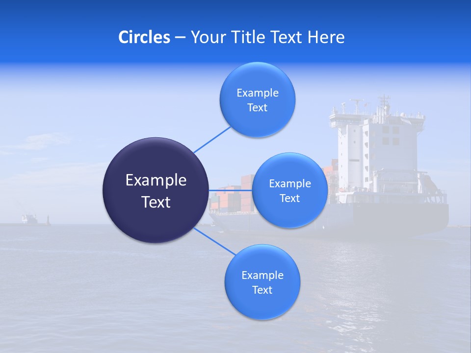 Orange Sky Commerce PowerPoint Template