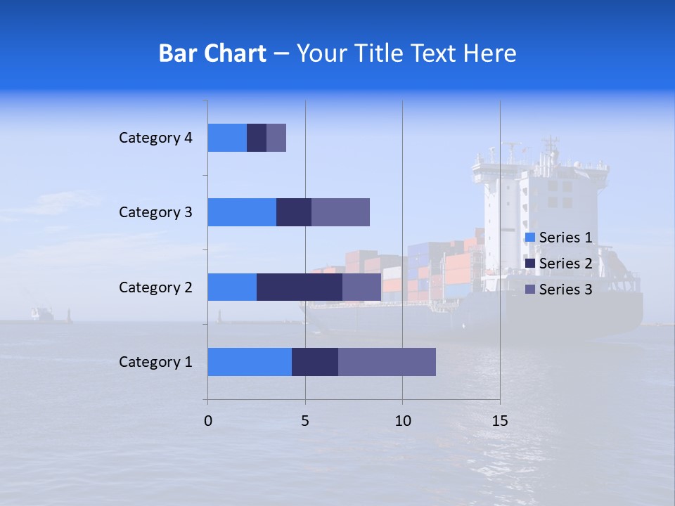 Orange Sky Commerce PowerPoint Template