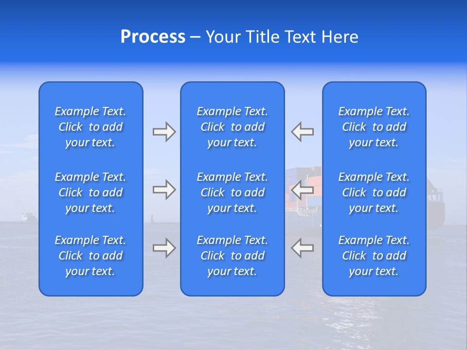 Orange Sky Commerce PowerPoint Template