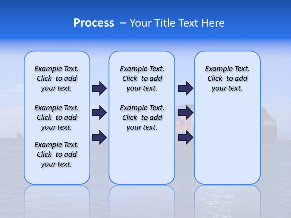 Orange Sky Commerce PowerPoint Template