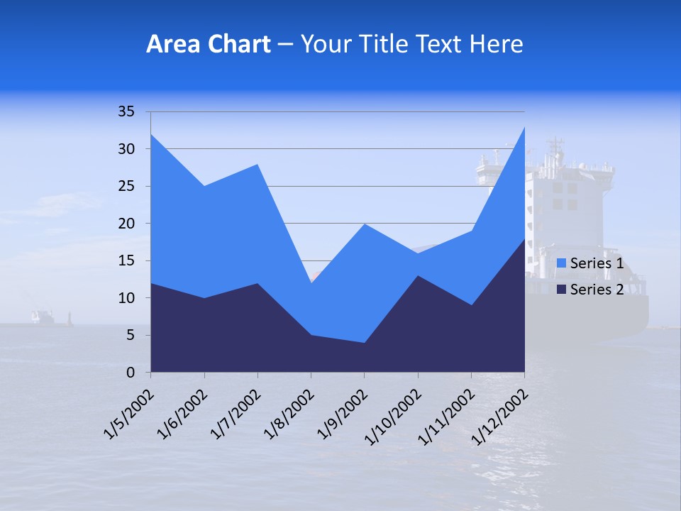 Orange Sky Commerce PowerPoint Template