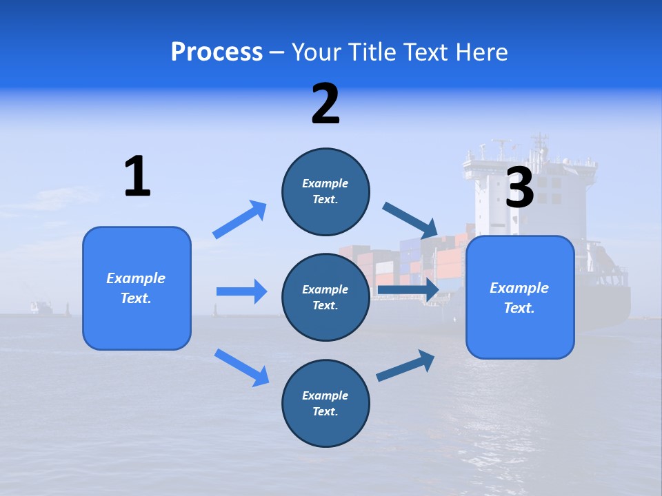Orange Sky Commerce PowerPoint Template