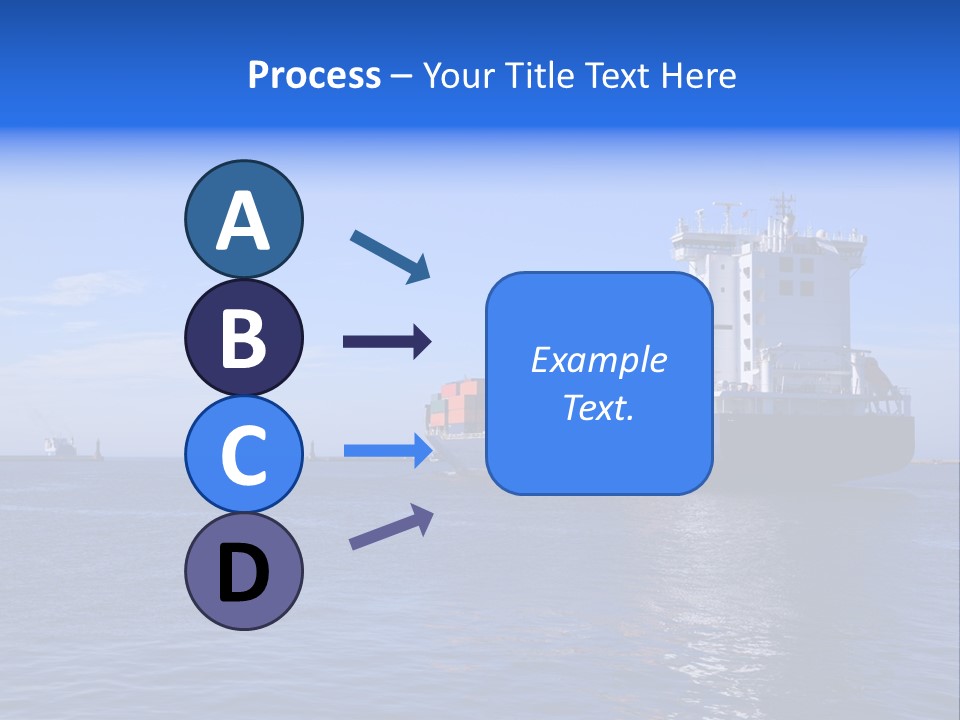 Orange Sky Commerce PowerPoint Template