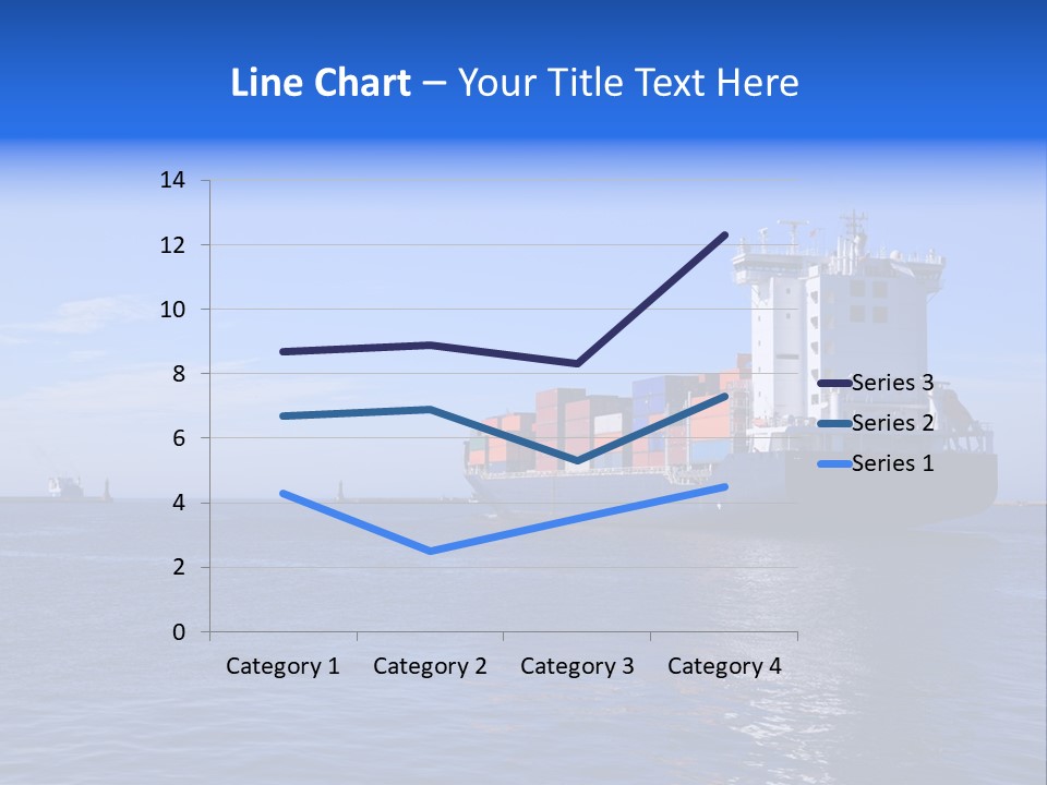 Orange Sky Commerce PowerPoint Template