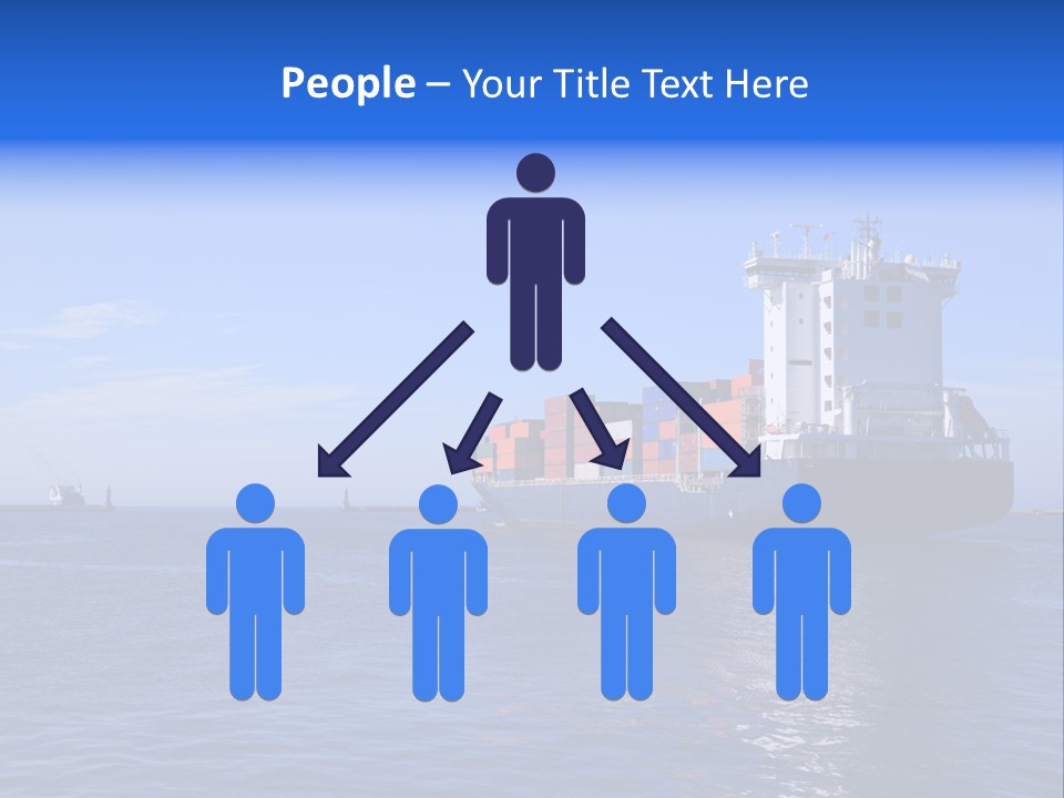 Orange Sky Commerce PowerPoint Template