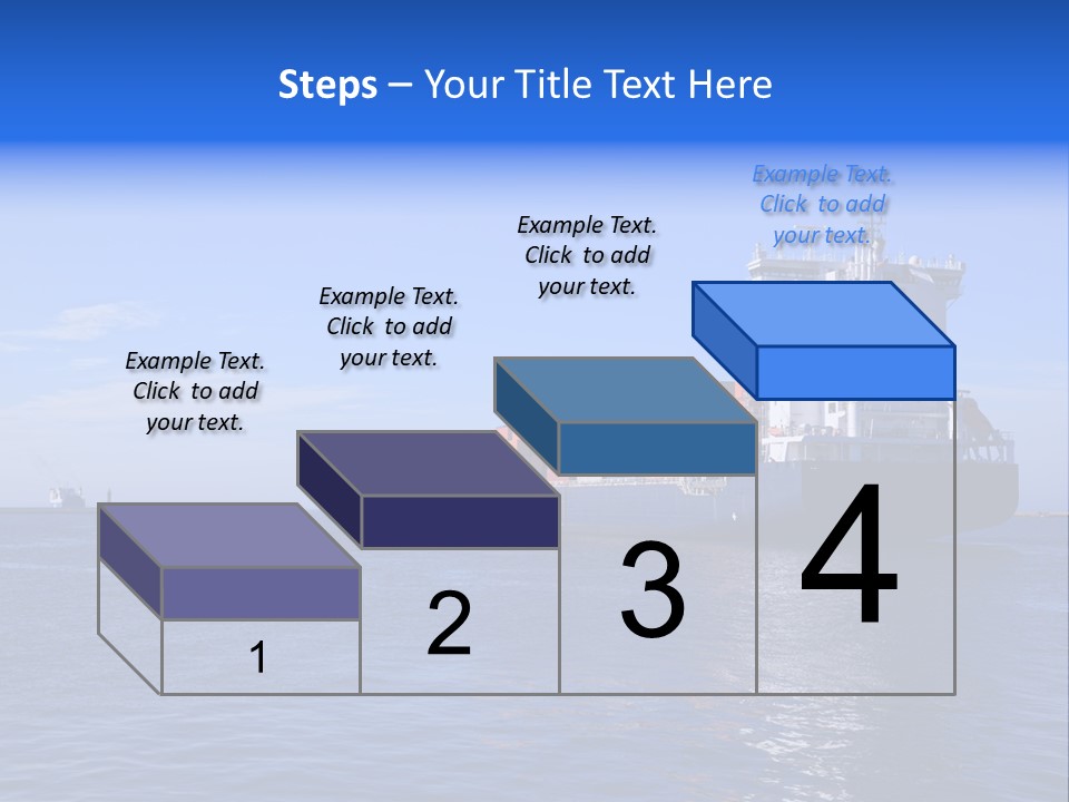 Orange Sky Commerce PowerPoint Template