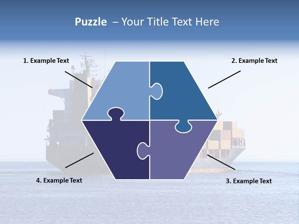 Aerial Sky Nobody PowerPoint Template