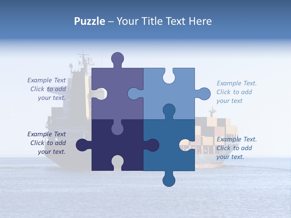 Aerial Sky Nobody PowerPoint Template