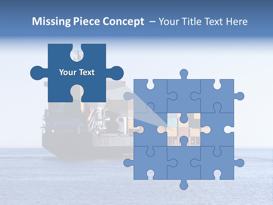 Aerial Sky Nobody PowerPoint Template